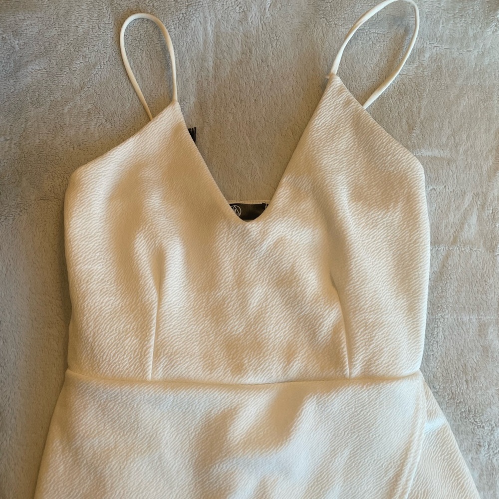 Missguided white romper